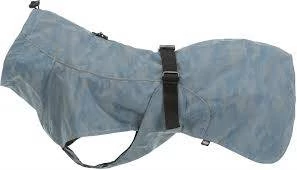 Trixie Dog raincoat Lunas - esőkabát (kék,ezüst) kutyák részére (M) 50cm