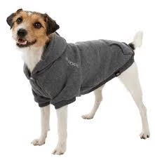 KT25.Trixie BE NORDIC Hoodie Pullover - kapucnis pulóver (szürke) kutyák részére (L) 62cm