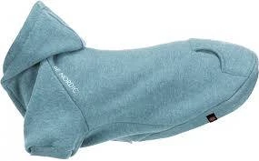 Trixie BE NORDIC Hoodie Pullover - kapucnis pulóver (petrolkék) kutyák részére (S) 36cm