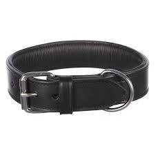 KT25.Trixie Active Collar - bőr nyakörv (fekete) kutyák részére (M) 38-47cm/40mm(KIZÁRÓLAG RENDELÉSRE!)
