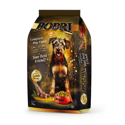 Bodri Adult (bárány) száraztáp - Felnőtt kutyák részére (3kg)