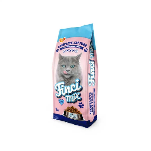 Finci-Mix Adult (baromfi,hal,marha) száraztáp felnőtt macskák részére (1kg)- raklapos (480db)