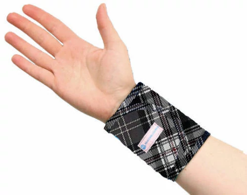 Aqua Coolkeeper hűtő csuklópánt Skótmintás szürke S