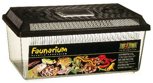 Exo-Terra Faunarium Medium  - Ideiglenes (téglalap) terráriumdoboz - 36x21x16cm