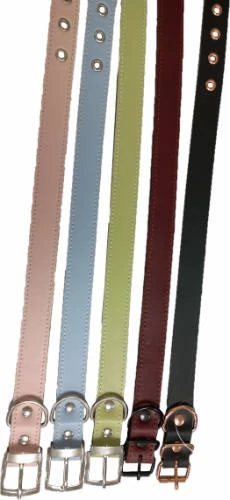 MI. 4219 Ringlis bélelt bőrnyakörv 25x600