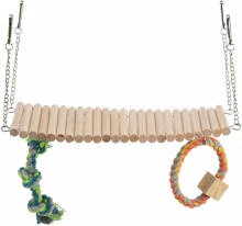 KT24:Trixie Suspension Bridge - játék (függőhíd) egerek és hörcsögök részére (30x17x9cm)