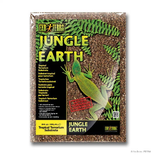 Exo-Terra Jungle Earth - fenyőkéreg (26,4liter) terráriumokba