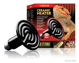Exo-Terra Ceramic Heater - Kerámia hősugárzó lámpa terráriumokba (150W)