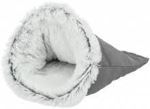 KT25.Trixie Harvey cuddly sack - Harvey bújózsák (fehér-fekete,szürke) macskák részére (Ø40x60cm)