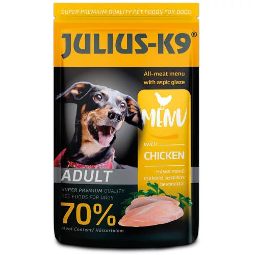 Julius-K9 Dog Adult Chicken - nedveseledel (csirke) felnőtt kutyák részére (125g)