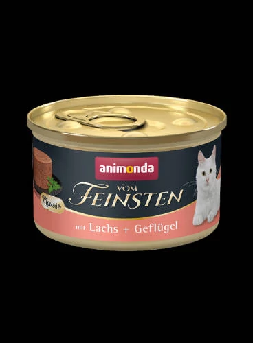 Animonda Vom Feinsten - nedvestáp (lazaccal,szárnyassal) macskák részére (85g)