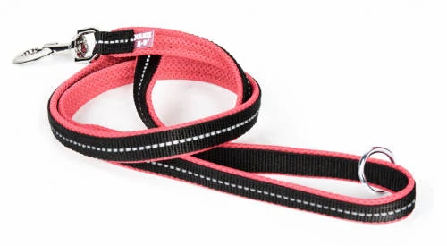 JK9 POWAIR póráz 1,2m fogóval, nagy karabiner, pink