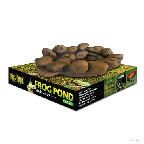 Exo-Terra Frog Pond - Pebble Water Dish 