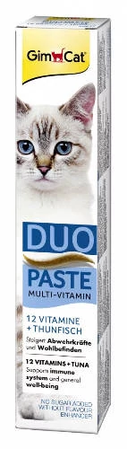 GimCat Multi-Vitamin pasta - Kiegészítő eleség (tonhal) paszta macskák részére (50g)