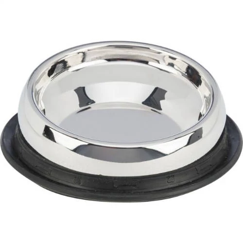 KT25.Trixie Feed bowl for short-nosed breeds - fémtál rövid orrú kutyák részére (Ø27cm/0,7l)