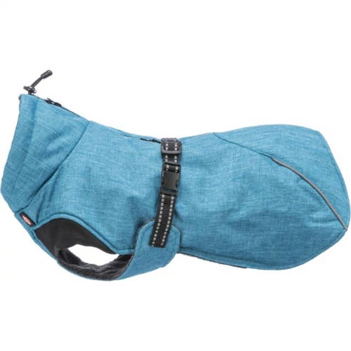 KT25.Trixie Riom Dog Winter - télikabát (kék) kutyák részére (M) 50cm