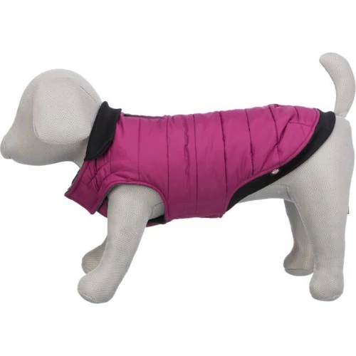 KT25.Trixie Arlay Dog Coat - kabát (bordó/berry) kutyák részére (S) 36cm
