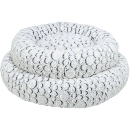 Trixie Mila Bed - kerek, peremes fekhely (fehér/szürke) macskák részére (Ø50cm)