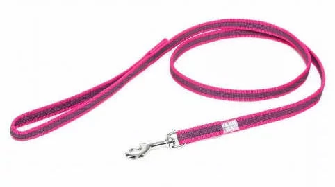 Julius K-9 Color&Gray póráz (gumis, pink-szürke) kutyák részére (14mm/6m)