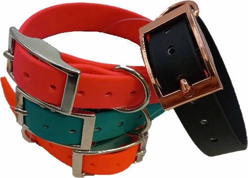 MI. 2082 HEXA Vízálló nyakörv 25mm, 34-55cm Nyakörv (vízálló) kutyák részére (több féle színben)