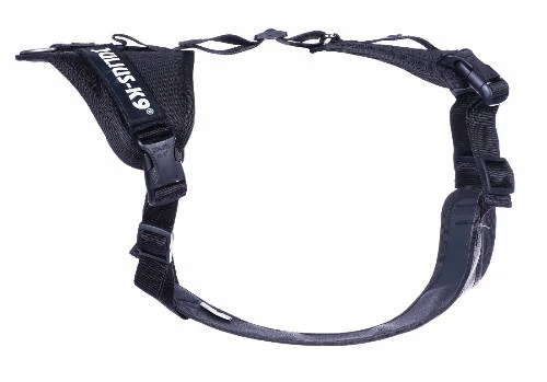B:JK9 Mantrailing hám méret: L-XL / fekete