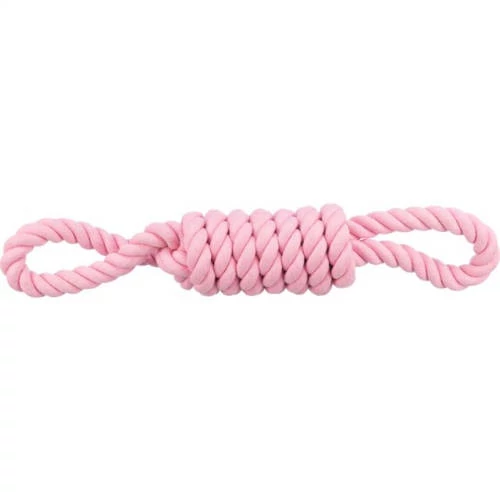 Trixie Playing Rope - játék (pamut kötél, hurkokkal) kutyák részére (65cm)