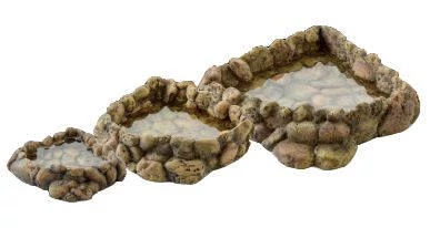 Hagen Exo Terra Corner Water Dish Medium - itatótál (sziklás) terráriumokba (12x5x13x4cm)