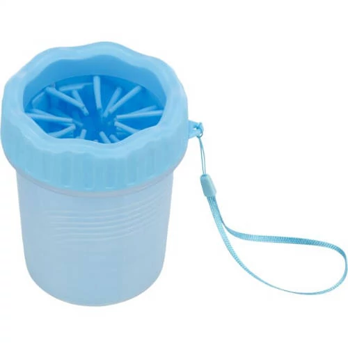 Trixie Paw Cleaner (S-M) - mancstisztító (szilikon,kék) kutyák részére (S-M)