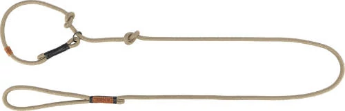Trixie Be Nordic Leash - Retriever póráz fonott kötélből (homok/fekete) S-M (1,7m/Ø8mm)