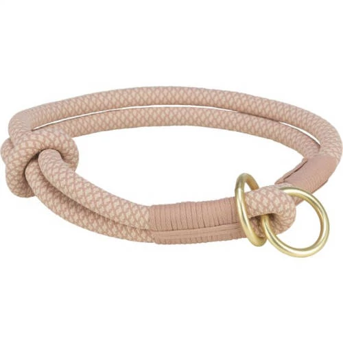 Trixie soft rope semi-choke - félfojtó nyakörv (rózsaszín/világos rózsaszín) kutyák részére (L-LX:55cm/Ø13mm)