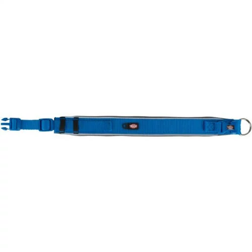 Trixie premium collar, extra wide (XS) - nyakörv (extra széles,királykék/grafit) kutyák részére (XS-S) 27-35cm/25mm