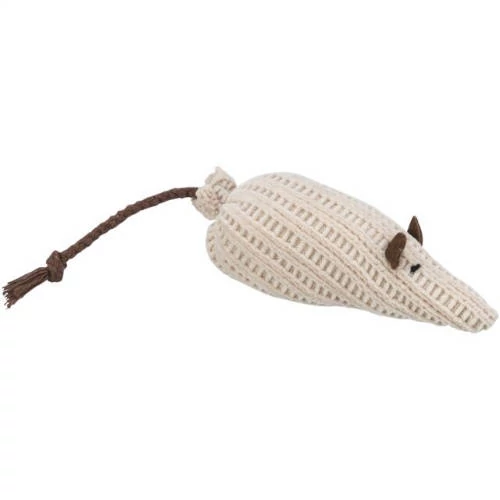KT25.Trixie polyester Mouse - játék (egér, macskamentával) macskák részére (12cm)