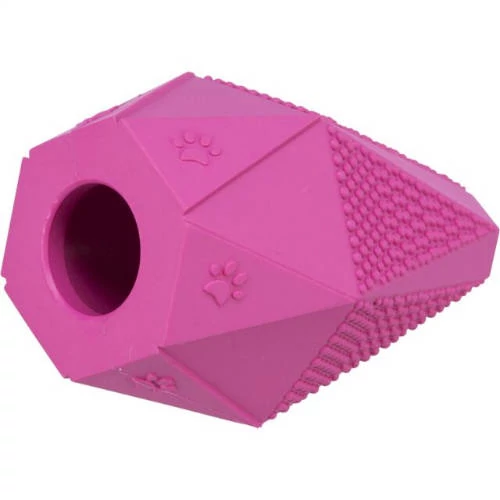 KT25.Trixie jumper toy - játék (natúr gumi, narancs) kutyák részére (12cm)