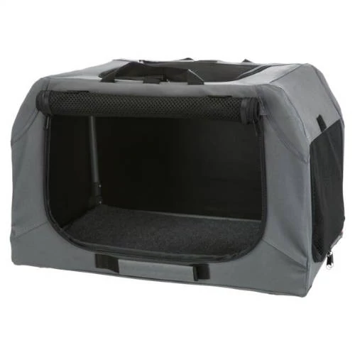Trixie Mobile Kennel Easy M-L - textil szállító (szürke) kutyák részére M-L  (95×63×69 cm)(KIZÁRÓLAG RENDELÉSRE!)
