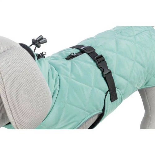 KT25.Trixie Coat CityStyle Oslo - kabát (jadezöld) kutyák részére (M) 50cm