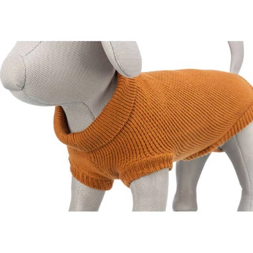 KT25.Trixie Pullover CityStyle Berlin - pulóver (rozsdabarna) kutyák részére (XS) 27cm