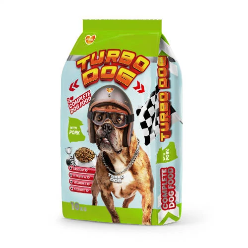 Panzi Turbó Dog Adult (Sertés) száraztáp - Felnőtt kutyák részére (10kg) (raklapos ár) 60zsák