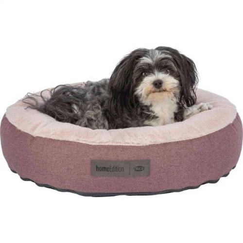 KT25.Trixie Felicia bed,round - kerek,peremes fekhely (berry/pink) kutyák és macskák részére (Ø50cm)
