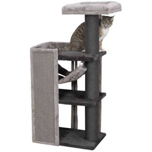 KT25. Trixie Cat Tree Arianna - kaparófa (szürke) macskák részére (52x40/112cm)
