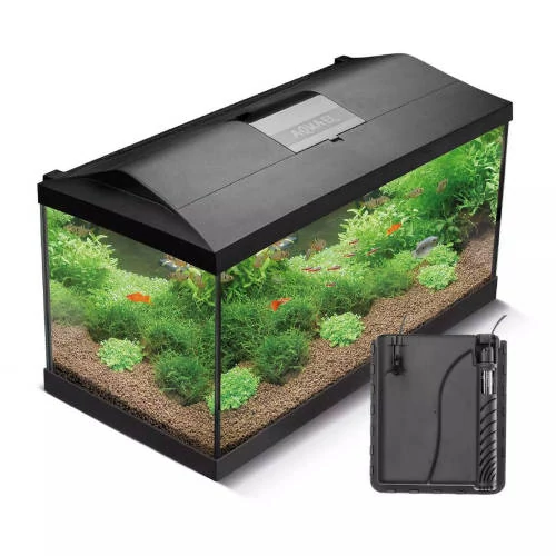 AquaEl Leddy 60 Day&Night 2.0 BIO-FS black - akvárium szett (fekete) 54liter (60x30x30cm)