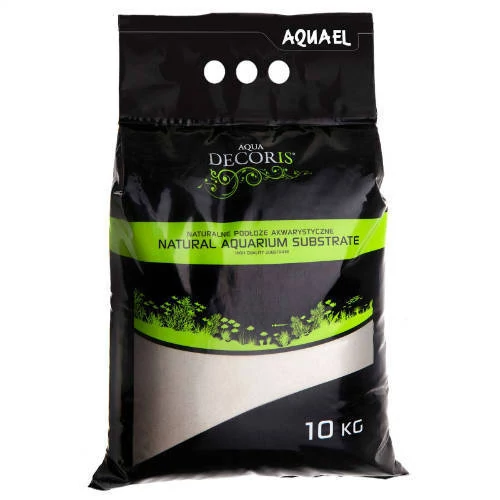 AquaEl 10kg Natural Aquvarium Substrate - Akváriumi dekorkavics (kvarchomok) 0,1-0,3mm (10kg)