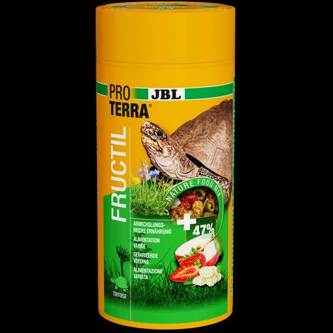 JBL ProTerra FRUCTIL - kiegészítő eleség (gyümölcs) szárazföldi teknősök részére (1000ml/330g)