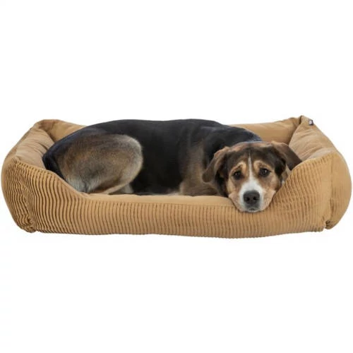 Trixie Bed Marley - szögletes fekhely (okkersárga) kutyák részére (80x60cm)