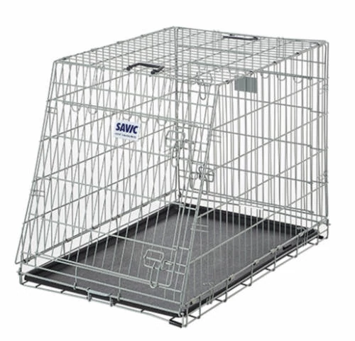 SAVIC Dog Residence  mobil kennel 91cm, világos szürke ketrec