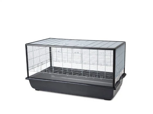 SAVIC Aura 120 Plexi Knock Down - ketrec (ezüst szín) kisállatok részére (118x64x62cm)