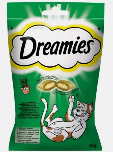 Dreamies Töltött falatkák - macskamenta (60g)