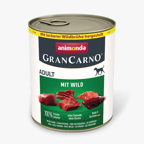 Animonda GranCarno Adult (vad) konzerv - Felnőtt kutyák részére (800g)