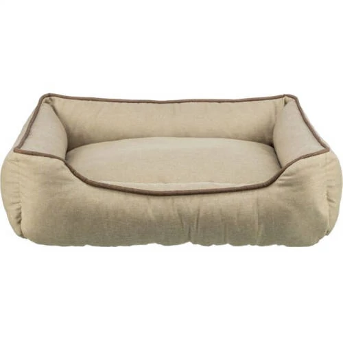 KT25.Trixie Bed Nio négyszögletes, peremes fekhely (homokszín) kutyák részére (75x60cm)