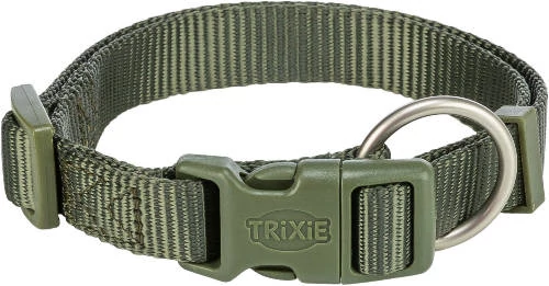 Trixie Premium nyakörv - olívazöld (XS-S) 22-35cm/10mm