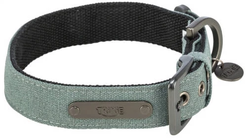 Trixie Citystyle- nyakörv,extra széles, pamutból (zsálya) kutyák részére (S-M:30-37m/25mm)